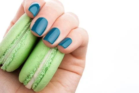 Beautiful nails. Stock Photos