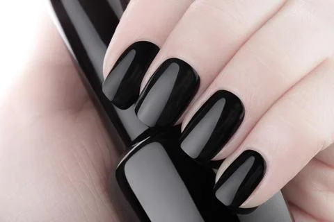 Beautiful nails. Stock Photos