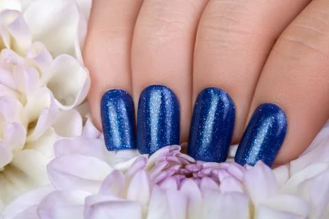 Beautiful nails. Stock Photos