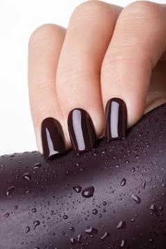 Beautiful nails. Foto stock