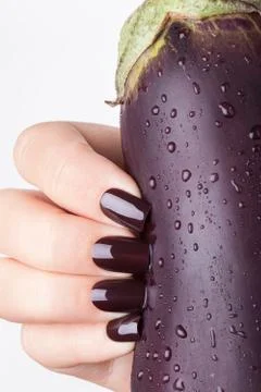 Beautiful nails. Stock Photos