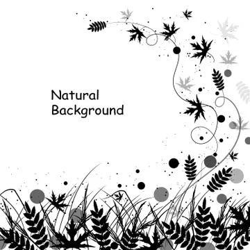 Beautiful natural background イラスト素材
