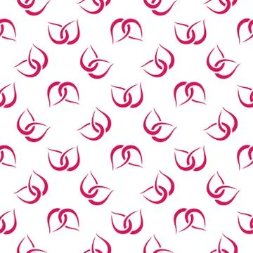 Beautiful natural seamless pattern Stock Illustration