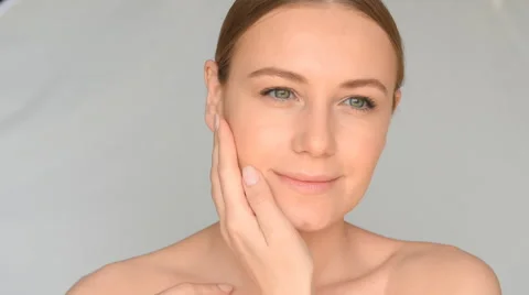 Beautiful natural woman portrait. Full HD Video Stock Footage 59170235