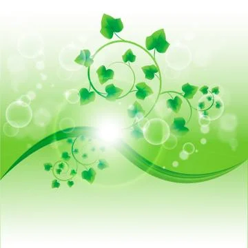 Beautiful nature background Stock Illustration