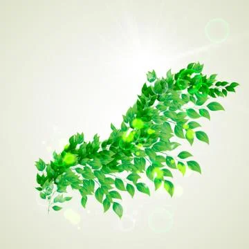 Beautiful nature background Stock Illustration