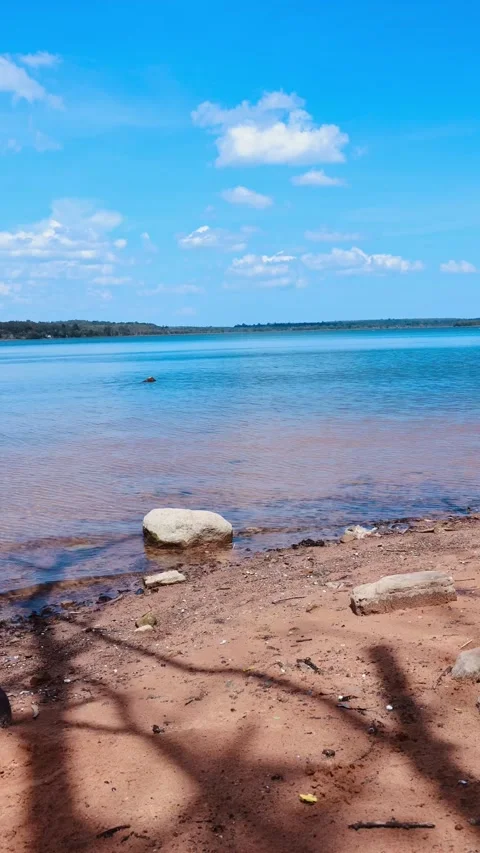 Beautiful nature background, landscape view Stock Footage 248199654