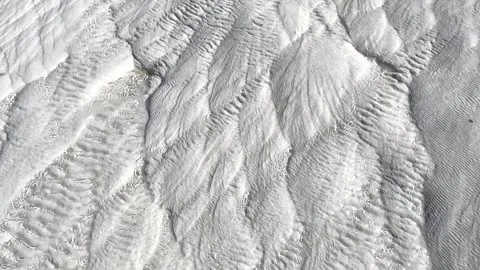 Beautiful nature background with white limestone close up on terraces with Stock Footage 201320231