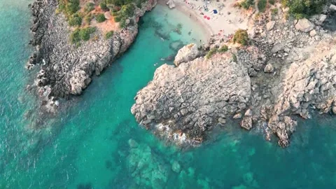 Beautiful nature beach Video stock 312573259