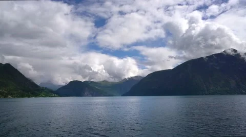 Beautiful Nature Norway. Stock Footage