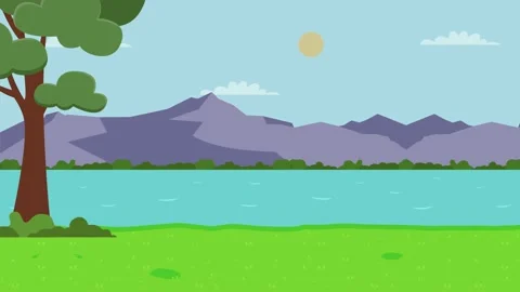 Beautiful Nature With River And Mountain Stock Video Pond5 Beautiful Nature With River And Mountain Stock Video Pond5