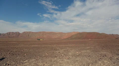 Beautiful Nazca landscape Stock Footage 64872758