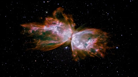 Beautiful-Nebula-Approaching Stock Footage 97442162