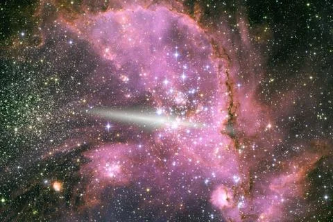 Beautiful nebulaes in outer space. Elements of this image furnished by NASA Fotos Stock