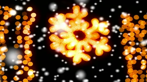 Beautiful New Year decorations Stock Footage 43300802