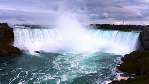 Beautiful Niagara Falls Stock Footage 89410051