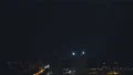 The beautiful night city view on a lightning background 4k or 4k+ Resolution