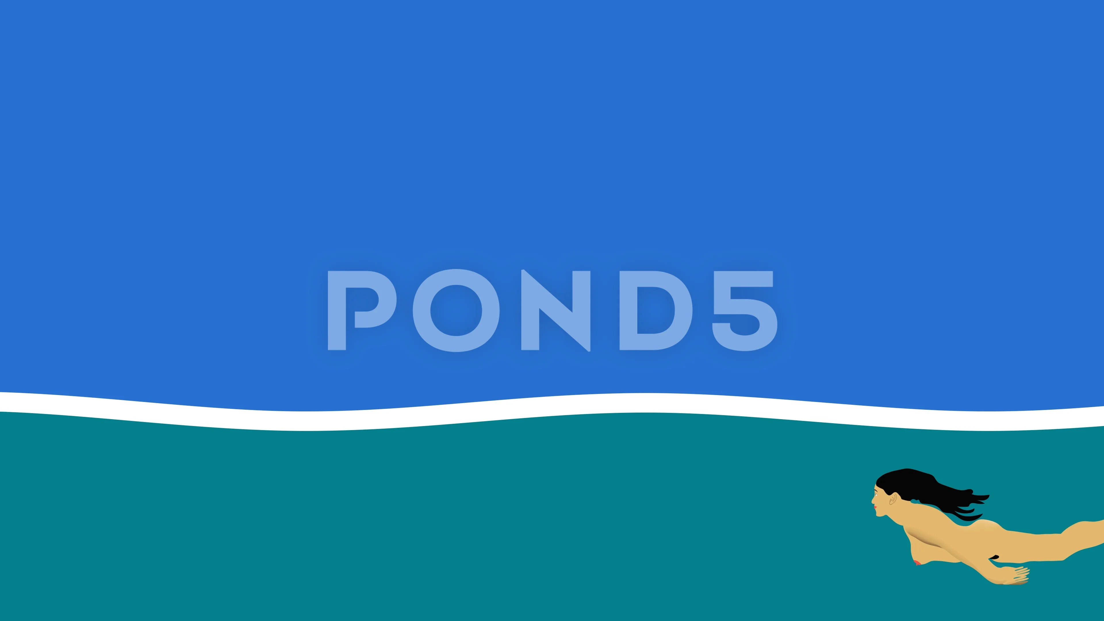 Beautiful Nude Woman Swimming Underwater... | Stock Video | Pond5