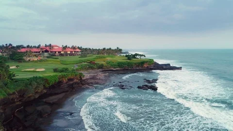 Beautiful ocean coast Stock Footage 108591537
