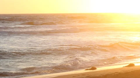 Beautiful Ocean Sunset Video stock 36878705