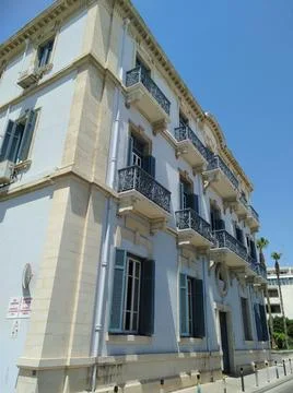 The beautiful Old building Lanitis Stock Photos