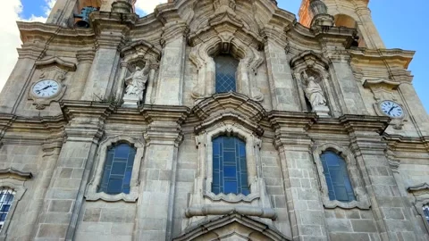 Beautiful old castle Video stock 234569314