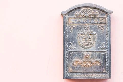 Beautiful old mailbox Stock Photos