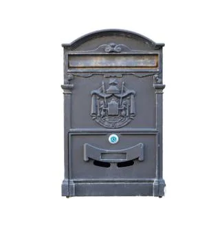 Beautiful old mailbox . Stock Photos