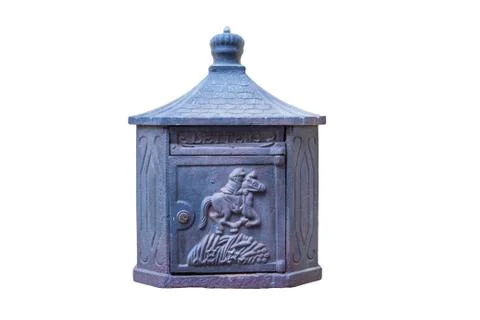 Beautiful old mailbox . Stock Photos