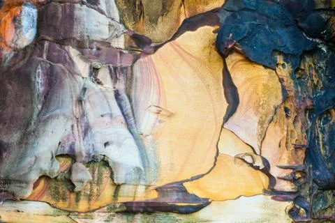 Beautiful old stone patterns Stock Photos