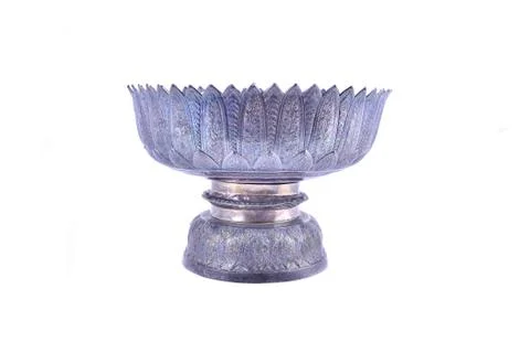 Beautiful old Thai silverware Fotos de archivo
