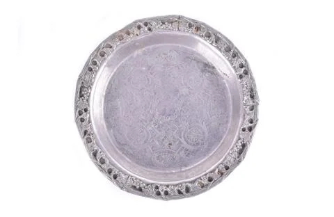 Beautiful old Thai silverware Fotos de archivo