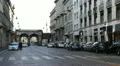 Beautiful Old Tram via Manzoni in Milan, Italy HD Footage