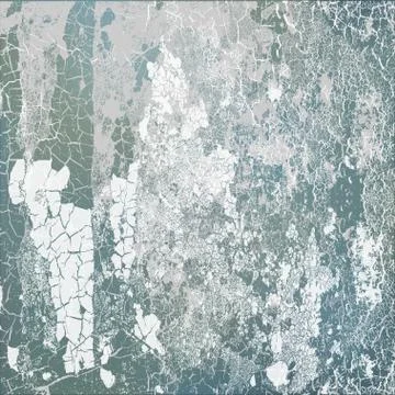 Beautiful old wall Stock Illustration