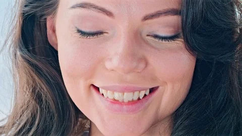 Beautiful Opened Eyes Video stock 78291462