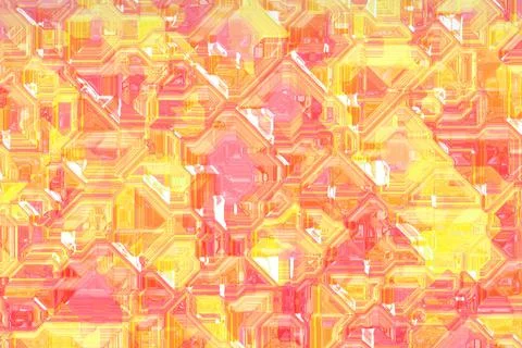 Beautiful optic wire crystal template computer art texture or background Stock Illustration