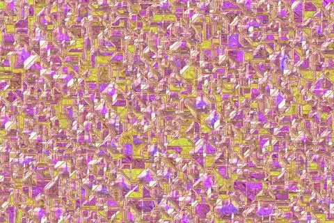 Beautiful optic wire crystalline pattern computer art texture illustration Stock Illustration