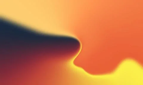 Beautiful orange gradient background liquid smooth and texture Stock Illustration