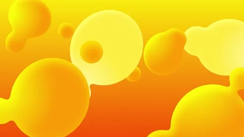 Beautiful orange liquid animation background. Stock Footage 237211875