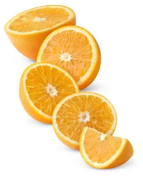 Beautiful oranges Stock Photos