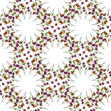 Beautiful orient style seamless pattern Stock Illustration