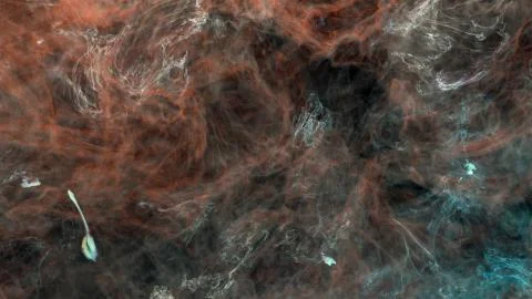 A beautiful outer space or nebula Stock Illustration