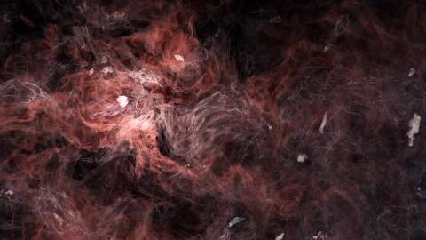 A beautiful outer space or nebula Stock Illustration