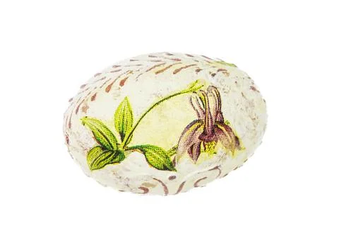 Beautiful painted Easter egg Stock Photos