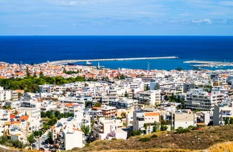 Beautiful panorama with cloudscape Foto stock