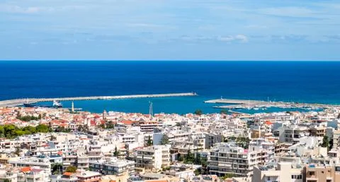 Beautiful panorama with cloudscape Foto stock
