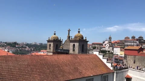 Beautiful panorama rooftop Video stock 197510074