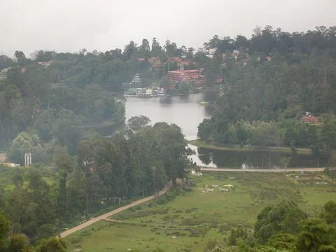 A beautiful panoramic view in Ooty Stock Photos