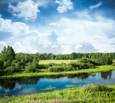Beautiful park background Stock-Fotos