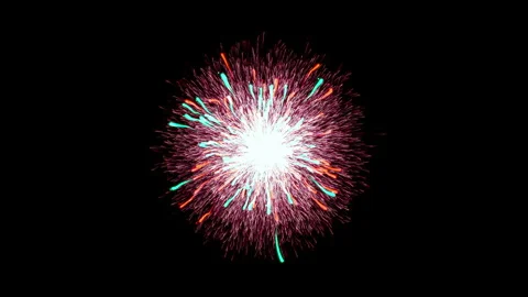 Beautiful Particle Explosion Animation. Video stock 146470271